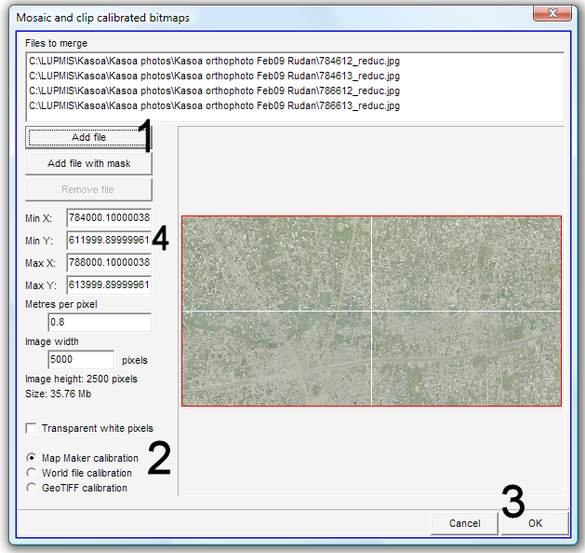 5.3.1 Import raster map from external source - LUPMISManual